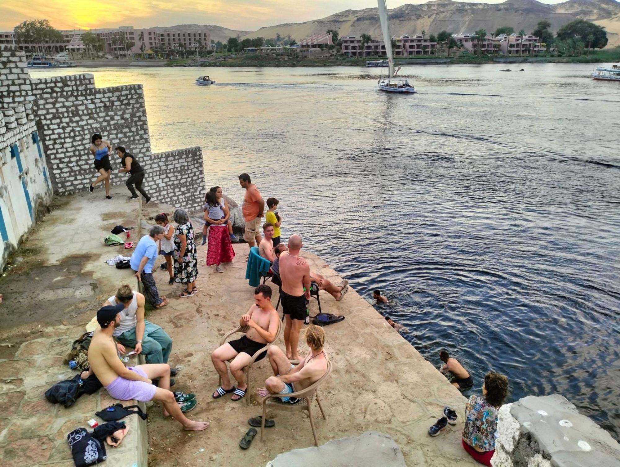Go Inn Backpackers أسوان المظهر الخارجي الصورة